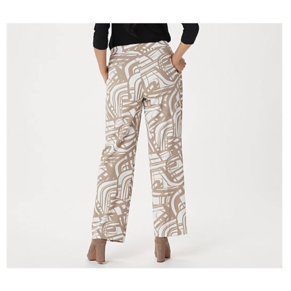 HOST PICK NWOT Dennis Basso wide Leg Pant with pockets - Picture 3 of 3